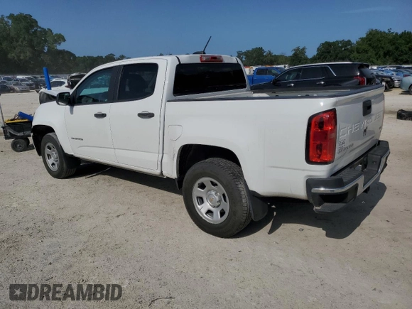 2022 Chevrolet Colorado 2WD Work Truck with VIN 1GCGSBEN2N1123065, listed as a Copart auction lot 59871845 with 94,146 mi miles and Non repairable. Bid and sale history available at DreamBid. Image 2.