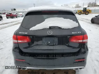 2017 Mercedes-Benz GLC with VIN WDC0G6EB6HF165787, listed as a Copart auction lot 41641635 with 108,347 mi miles and Salvage Title. Bid and sale history available at carsss.com. Image 6.