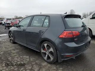 2017 Volkswagen Golf GTI S with VIN 3VW447AU5HM012375, listed as a Copart auction lot 48526375 with 53,277 mi miles and Salvage Title. Bid and sale history available at carsss.com. Image 2.