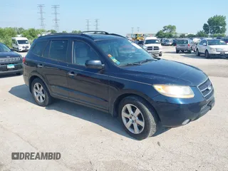 2009 Hyundai Santa Fe SE with VIN 5NMSH73E29H230833, listed as a IAAI auction lot 42634859 with 150,371 mi miles and . Bid and sale history available at DreamBid. Image 1.
