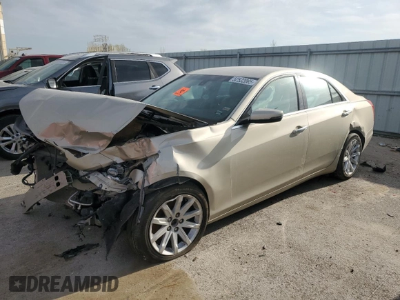 2015 Cadillac CTS AWD with VIN 1G6AW5SX1F0136854, listed as a Copart auction lot 52522065 with Not provided miles and Salvage title. Bid and sale history available at DreamBid. Image 1.
