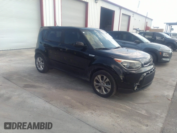 2016 Kia Soul + with VIN KNDJP3A53G7238180, listed as a IAAI auction lot 34502423 with 125,932 mi miles. Bid and sale history available at carsss.com. Image 1.
