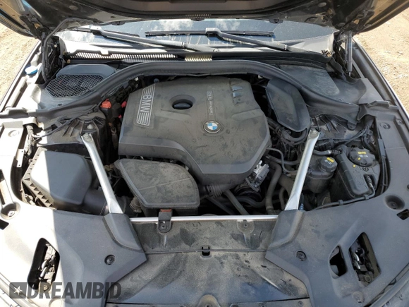 2019 BMW 5 Series 530i xDrive z VIN WBAJA7C51KG911480, wystawiony jako Copart lot #58219105 z przebiegiem 67 557 mil mil oraz Szkoda całkowita • Salvage title. Historia ofert i sprzedaży dostępna na DreamBid. Obrazek 11.
