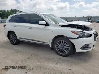 2020 Infiniti QX60 Luxe with VIN 5N1DL0MN4LC534728, listed as a Copart auction lot 59395795 with 88,188 mi miles and Salvage title. Bid and sale history available at DreamBid. Image 4.