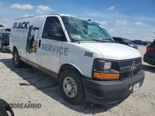 2017 Chevrolet Express Cargo with VIN 1GCWGAFF9H1342804, listed as a Copart auction lot 65821995 with 199,140 mi miles and Salvage title. Bid and sale history available at DreamBid. Image 7.