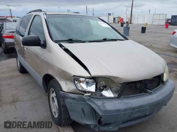 2002 Toyota Sienna LE with VIN 4T3ZF13C92U469670, listed as a IAAI auction lot 42141259 with 222,299 mi miles and . Bid and sale history available at DreamBid. Image 6.