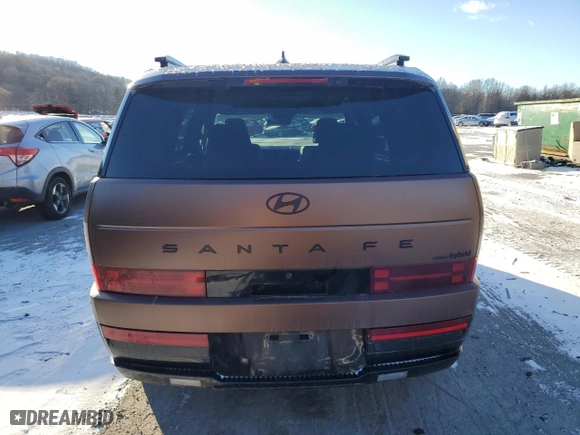 2024 Hyundai Santa Fe Hybrid Calligraphy with VIN 5NMP5DG16RH010468, listed as a Copart auction lot 83769744 with NaN miles and Salvage Title. Bid and sale history available at carsss.com. Image 6.