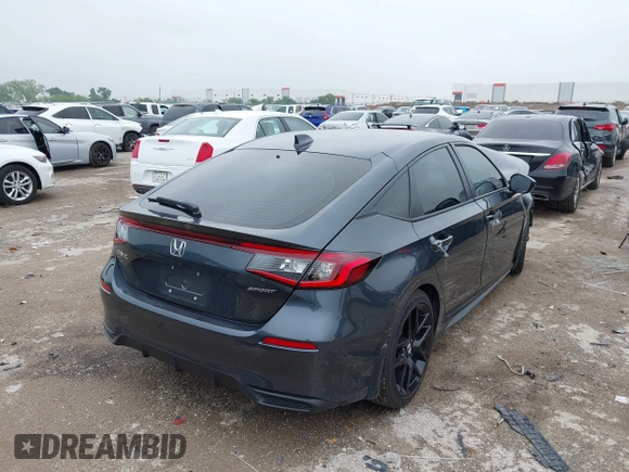2025 Honda Civic Sport z VIN 19XFL2H84SE003646, wystawiony jako IAAI lot #42158531 z przebiegiem Nie podano mil oraz . Historia ofert i sprzedaży dostępna na DreamBid. Obrazek 4.