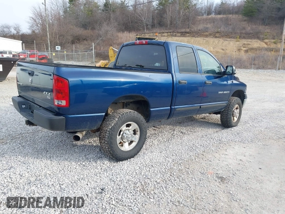 2005 Dodge 2500 SLT with VIN 3D7KS28C15G793024, listed as a IAAI auction lot 41703984 with 175,928 mi miles and . Bid and sale history available at DreamBid. Image 4.