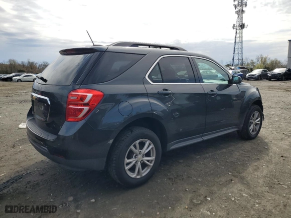 2017 Chevrolet Equinox LT with VIN 2GNALCEK8H6156711, listed as a Copart auction lot 52180685 with 77,045 mi miles and Salvage Title. Bid and sale history available at carsss.com. Image 3.