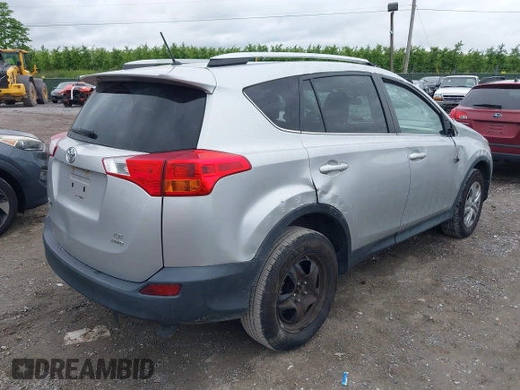 2013 Toyota RAV4 LE with VIN 2T3BFREV9DW022354, listed as a IAAI auction lot 42303979 with 105,882 mi miles and . Bid and sale history available at DreamBid. Image 4.