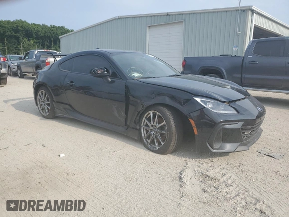 2023 Subaru BRZ Premium with VIN JF1ZDBB14P9702315, listed as a Copart auction lot 62216784 with 21,173 mi miles and Salvage Title. Bid and sale history available at carsss.com. Image 4.