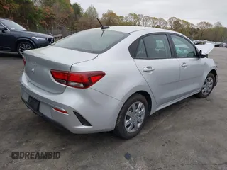 2023 Kia Rio LX with VIN 3KPA24AD2PE628795, listed as a IAAI auction lot 41943903 with 35,937 mi miles. Bid and sale history available at carsss.com. Image 4.