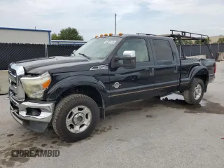 2011 Ford F-250 XL with VIN 1FT7W2BT4BEB22981, listed as a Copart auction lot 64594735 with 381,861 mi miles and Salvage title. Bid and sale history available at DreamBid. Image 1.