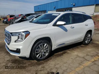 2024 GMC Terrain Denali with VIN 3GKALXEG8RL163221, listed as a Copart auction lot 53475185 with 3,046 mi miles and Salvage title. Bid and sale history available at DreamBid. Image 1.
