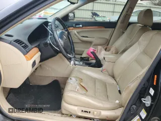 2004 Acura TSX with VIN JH4CL96814C011551, listed as a Copart auction lot 45917975 with 289,921 mi miles and Salvage Title. Bid and sale history available at carsss.com. Image 7.