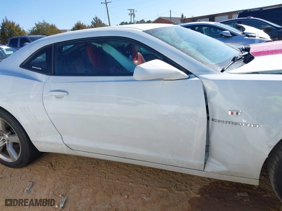 2012 Chevrolet Camaro 2LT with VIN 2G1FC1E34C9197705, listed as a IAAI auction lot 41505885 with 159,255 mi miles. Bid and sale history available at carsss.com. Image 13.
