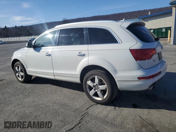 2013 Audi Q7 3.0L TDI Premium Plus with VIN WA1LMAFE1DD005811, listed as a Copart auction lot 45564065 with 88,604 mi miles and Salvage Title. Bid and sale history available at carsss.com. Image 2.