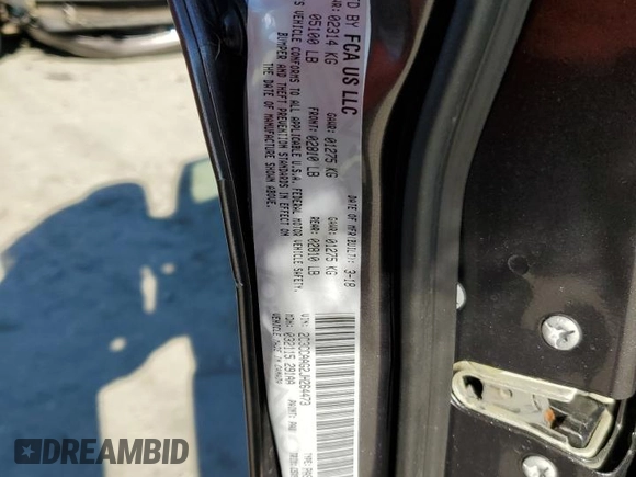 2018 Chrysler 300 Touring with VIN 2C3CCAAG2JH264473, listed as a Copart auction lot 46509405 with 79,388 mi miles and Salvage Title. Bid and sale history available at carsss.com. Image 14.