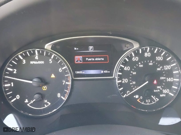 2017 Nissan Altima 2.5 S with VIN 1N4AL3AP0HN323817, listed as a IAAI auction lot 41637474 with 120,635 mi miles. Bid and sale history available at carsss.com. Image 7.