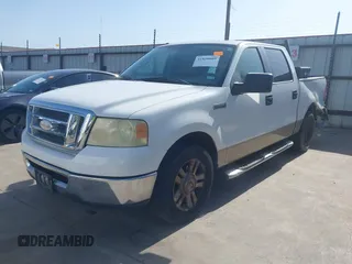 2008 Ford F-150 XL with VIN 1FTRW12W68FA77946, listed as a IAAI auction lot 41828609 with 159,432 mi miles. Bid and sale history available at carsss.com. Image 2.