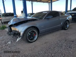 2006 Ford Mustang GT Deluxe with VIN 1ZVHT82H865251823, listed as a Copart auction lot 54240235 with 172,430 mi miles and Salvage Title. Bid and sale history available at carsss.com. Image 1.