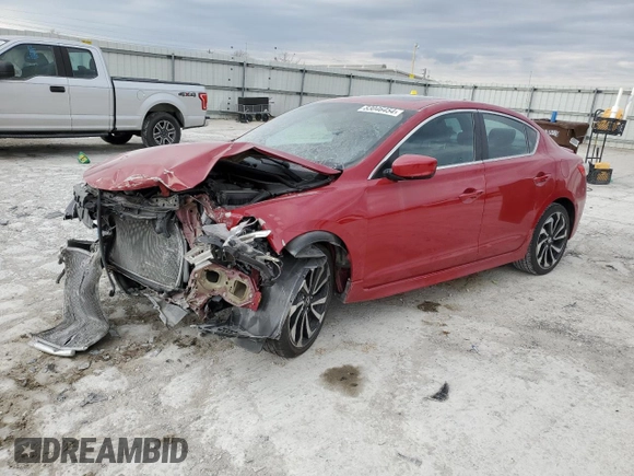 2017 Acura ILX w/Premium/A-SPEC Pkg with VIN 19UDE2F88HA005854, listed as a Copart auction lot 83046454 with 29,836 mi miles and Salvage Title. Bid and sale history available at carsss.com. Image 1.