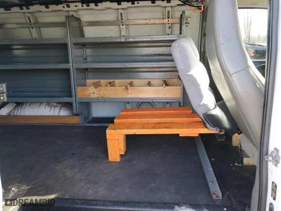 2017 GMC Savana Cargo Van with VIN 1GTW7AFF2H1914490, listed as a Copart auction lot 49084065 with 188,086 mi miles and Clean Title. Bid and sale history available at carsss.com. Image 11.