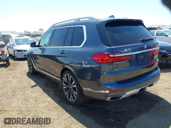 2020 BMW X7 xDrive40i z VIN 5UXCW2C07L9A00078, wystawiony jako IAAI lot #41999850 z przebiegiem 59 711 mil mil oraz . Historia ofert i sprzedaży dostępna na DreamBid. Obrazek 3.
