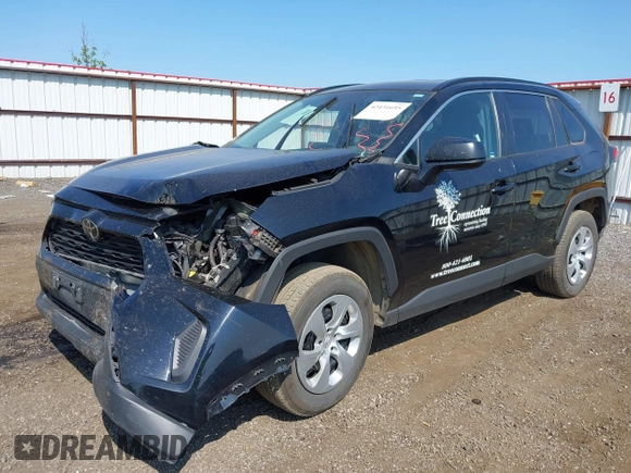 2021 Toyota RAV4 LE with VIN 2T3F1RFV2MC250048, listed as a IAAI auction lot 42431695 with 73,346 mi miles and . Bid and sale history available at DreamBid. Image 2.