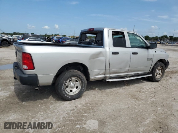 2015 Ram 1500 Tradesman with VIN 1C6RR6FG9FS518343, listed as a Copart auction lot 62952865 with Not provided miles and Salvage title. Bid and sale history available at DreamBid. Image 3.
