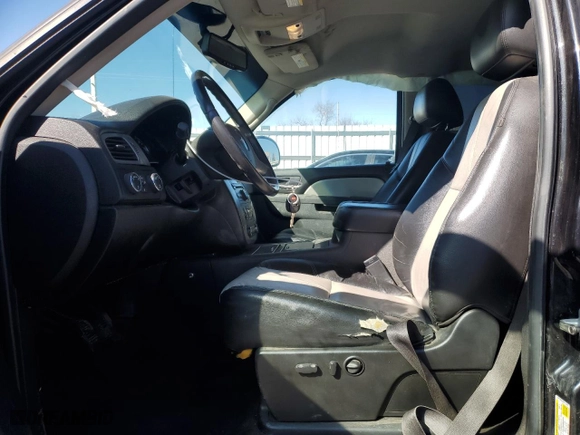 2010 GMC Sierra 1500 SLT with VIN 3GTRKWE35AG169855, listed as a Copart auction lot 46934365 with 224,835 mi miles and Salvage Title. Bid and sale history available at carsss.com. Image 7.