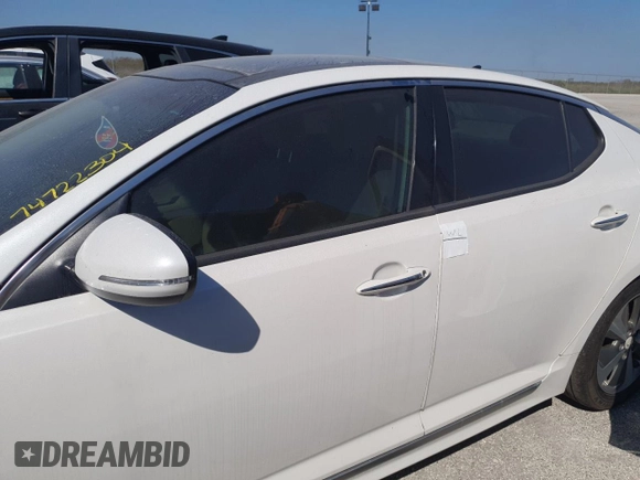 2014 Kia Optima Hybrid EX with VIN KNAGN4AD5E5066639, listed as a Copart auction lot 74722304 with 0 mi miles and Salvage Title. Bid and sale history available at carsss.com. Image 12.