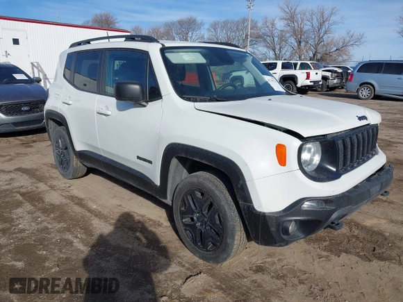 2020 Jeep Renegade Sport with VIN ZACNJBAB2LPL00570, listed as a IAAI auction lot 41745753 with 88,803 mi miles and . Bid and sale history available at DreamBid. Image 1.
