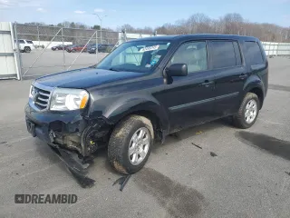 2014 Honda Pilot LX with VIN 5FNYF4H29EB015491, listed as a Copart auction lot 52495245 with 88,838 mi miles and Clean Title. Bid and sale history available at carsss.com. Image 1.