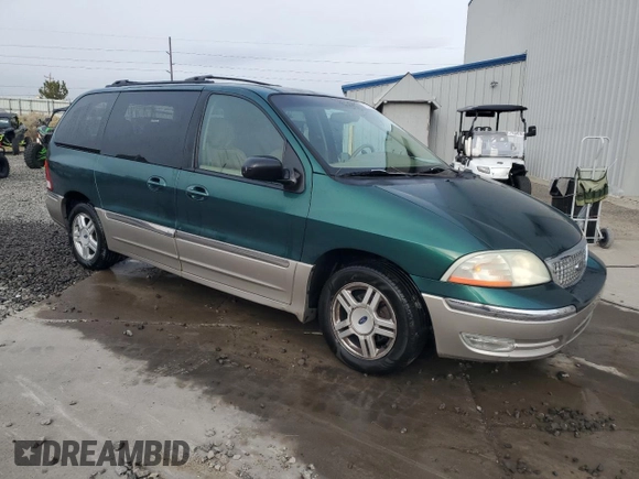 2003 Ford Windstar SEL with VIN 2FMDA53463BA05230, listed as a Copart auction lot 81296344 with 184,585 mi miles and Salvage title. Bid and sale history available at DreamBid. Image 4.