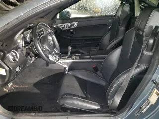 2012 Mercedes-Benz SLK 250 with VIN WDDPK4HA7CF040175, listed as a Copart auction lot 57116865 with 75,060 mi miles and Salvage title. Bid and sale history available at DreamBid. Image 7.