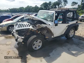 2018 Jeep Wrangler Sport S with VIN 1C4GJWAG3JL923728, listed as a Copart auction lot 62658595 with Not provided miles and Non repairable. Bid and sale history available at DreamBid. Image 1.