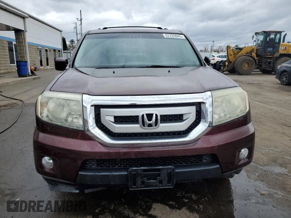 2011 Honda Pilot EX-L with VIN 5FNYF4H5XBB011844, listed as a Copart auction lot 52763845 with 116,570 mi miles and Salvage Title. Bid and sale history available at carsss.com. Image 5.
