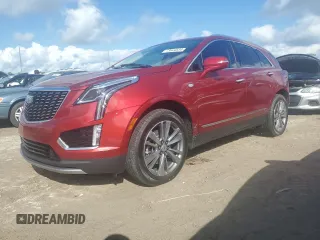 2024 Cadillac XT5 FWD Premium Luxury with VIN 1GYKNCR4XRZ751482, listed as a Copart auction lot 73644534 with 0 mi miles and Salvage Title. Bid and sale history available at carsss.com. Image 1.
