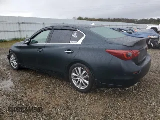 2014 Infiniti Q50 Premium with VIN JN1BV7AP7EM681114, listed as a Copart auction lot 49161975 with 140,269 mi miles and Salvage Title. Bid and sale history available at carsss.com. Image 2.