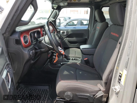 2022 Jeep Gladiator Rubicon with VIN 1C6JJTBG5NL149501, listed as a Copart auction lot 53029565 with 46,151 mi miles and Salvage title. Bid and sale history available at DreamBid. Image 7.