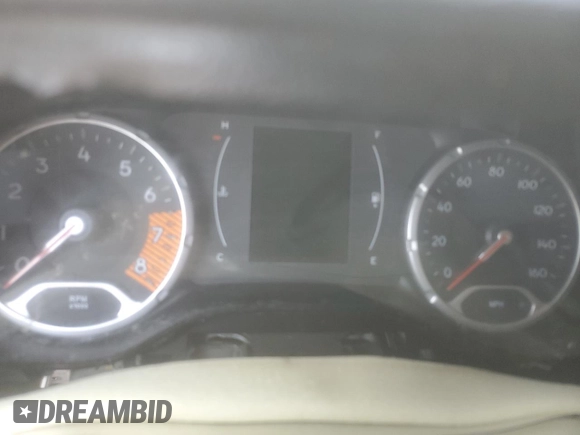 2020 Jeep Renegade Latitude with VIN ZACNJABB0LPM02796, listed as a Copart auction lot 58173715 with Not provided miles and Salvage title. Bid and sale history available at DreamBid. Image 9.