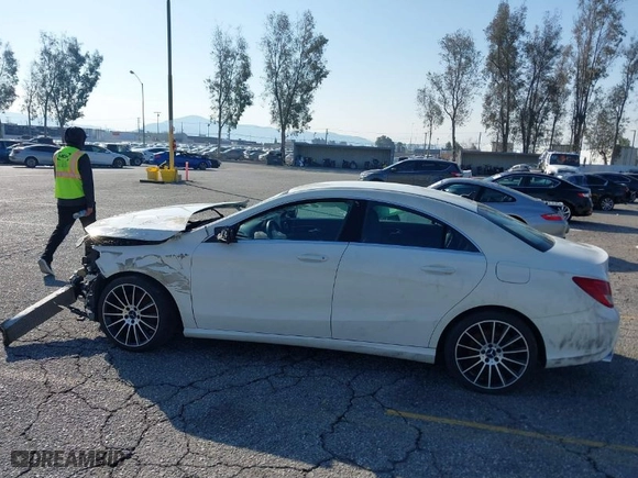2016 Mercedes-Benz CLA with VIN WDDSJ4EB6GN333412, listed as a IAAI auction lot 34869801 with 121,179 mi miles. Bid and sale history available at carsss.com. Image 15.