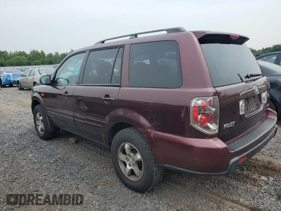 2007 Honda Pilot EX-L with VIN 2HKYF18597H523361, listed as a Copart auction lot 60176195 with 143,902 mi miles and Salvage title. Bid and sale history available at DreamBid. Image 2.