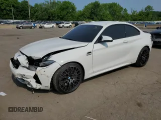 2019 BMW M2 Competition z VIN WBS2U7C59KVJ07611, wystawiony jako Copart lot #59623425 z przebiegiem 40 555 mil mil oraz Szkoda całkowita • Salvage title. Historia ofert i sprzedaży dostępna na DreamBid. Obrazek 1.