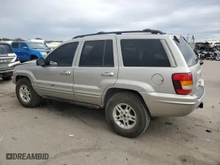 2003 Jeep Grand Cherokee Limited with VIN 1J8GW58N43C546645, listed as a Copart auction lot 77046984 with 186,039 mi miles and Clean Title. Bid and sale history available at carsss.com. Image 2.