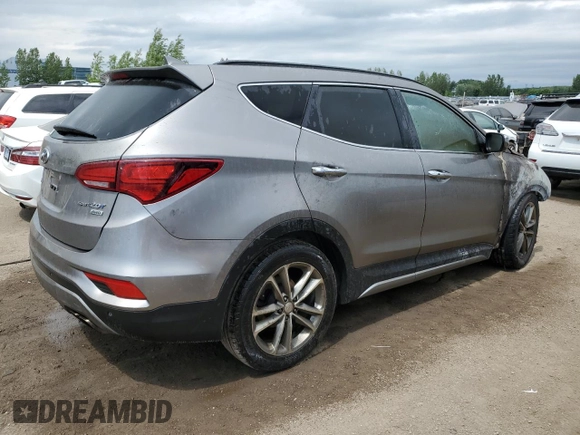 2017 Hyundai Santa Fe 2.0T z VIN 5XYZUDLA6HG406037, wystawiony jako Copart lot #61124765 z przebiegiem Nie podano mil oraz Nie do naprawy • Non repairable. Historia ofert i sprzedaży dostępna na DreamBid. Obrazek 3.
