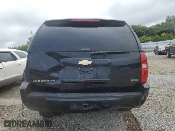 2010 Chevrolet Suburban LS with VIN 1GNUKHE35AR236645, listed as a Copart auction lot 61036895 with 237,512 mi miles and Salvage title. Bid and sale history available at DreamBid. Image 6.
