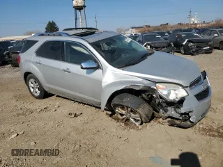 2010 Chevrolet Equinox LT w/2LT with VIN 2CNALPEW0A6294330, listed as a Copart auction lot 48413615 with 126,890 mi miles and Salvage Title. Bid and sale history available at carsss.com. Image 4.